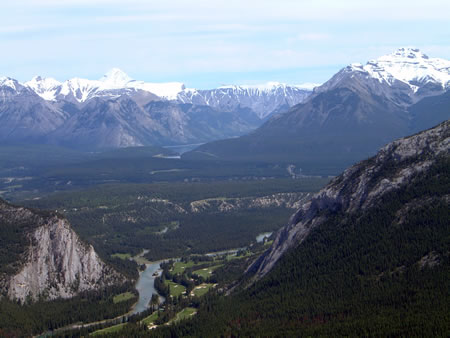 Banff, from Sulphur Mt